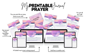 Printable My 30 Day Purposeful Prayer Journal